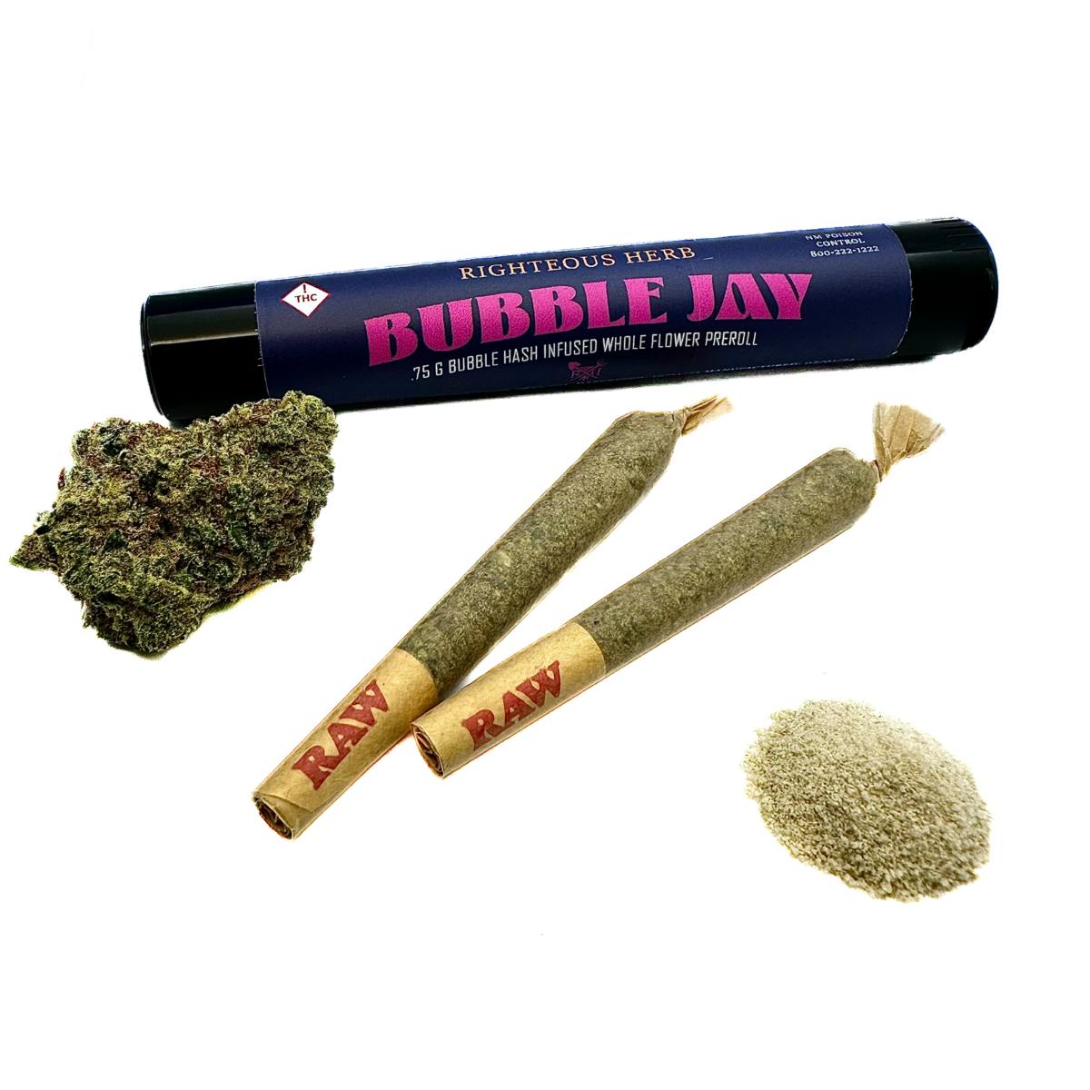 Righteous Herb-Infused Preroll-.75g-Double Berry Kush (IH)