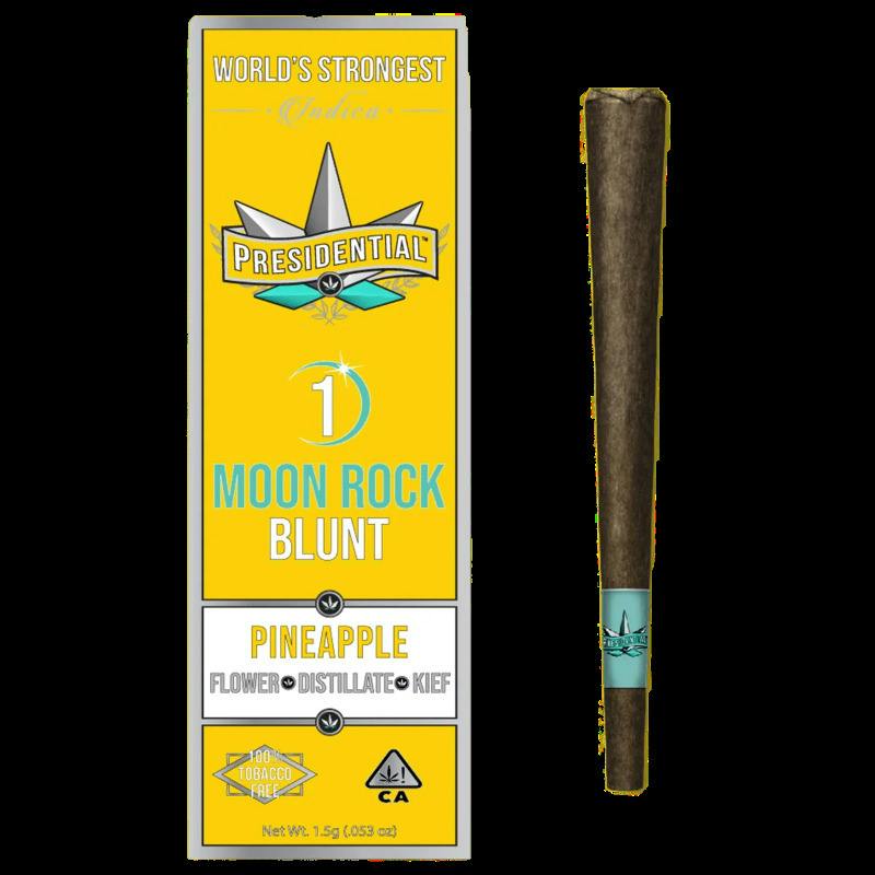Pineapple | Moon Rock Infused Blunt | 1.5g