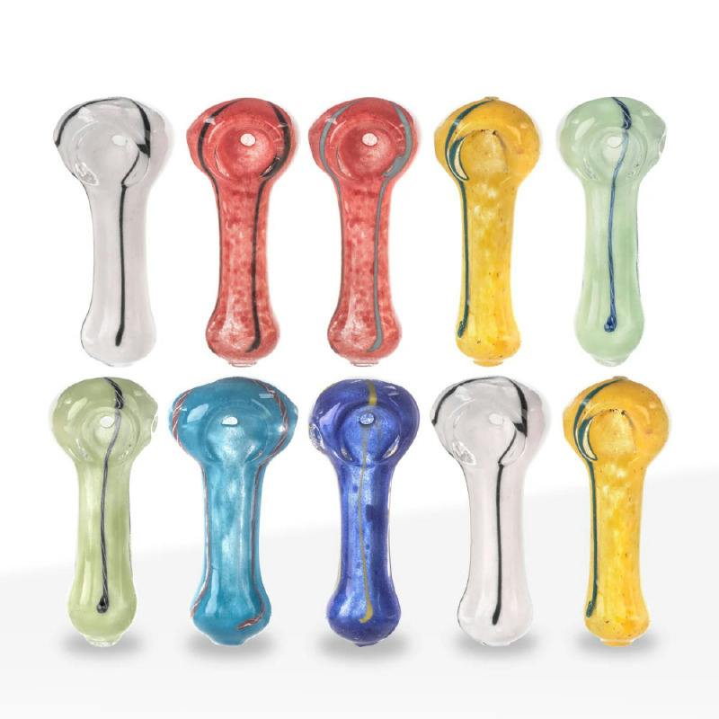 4 in. Heavy Full Frit Hand Pipe
