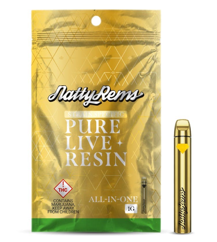 (H) - 1g Live Resin All-In-One - Natty Rems