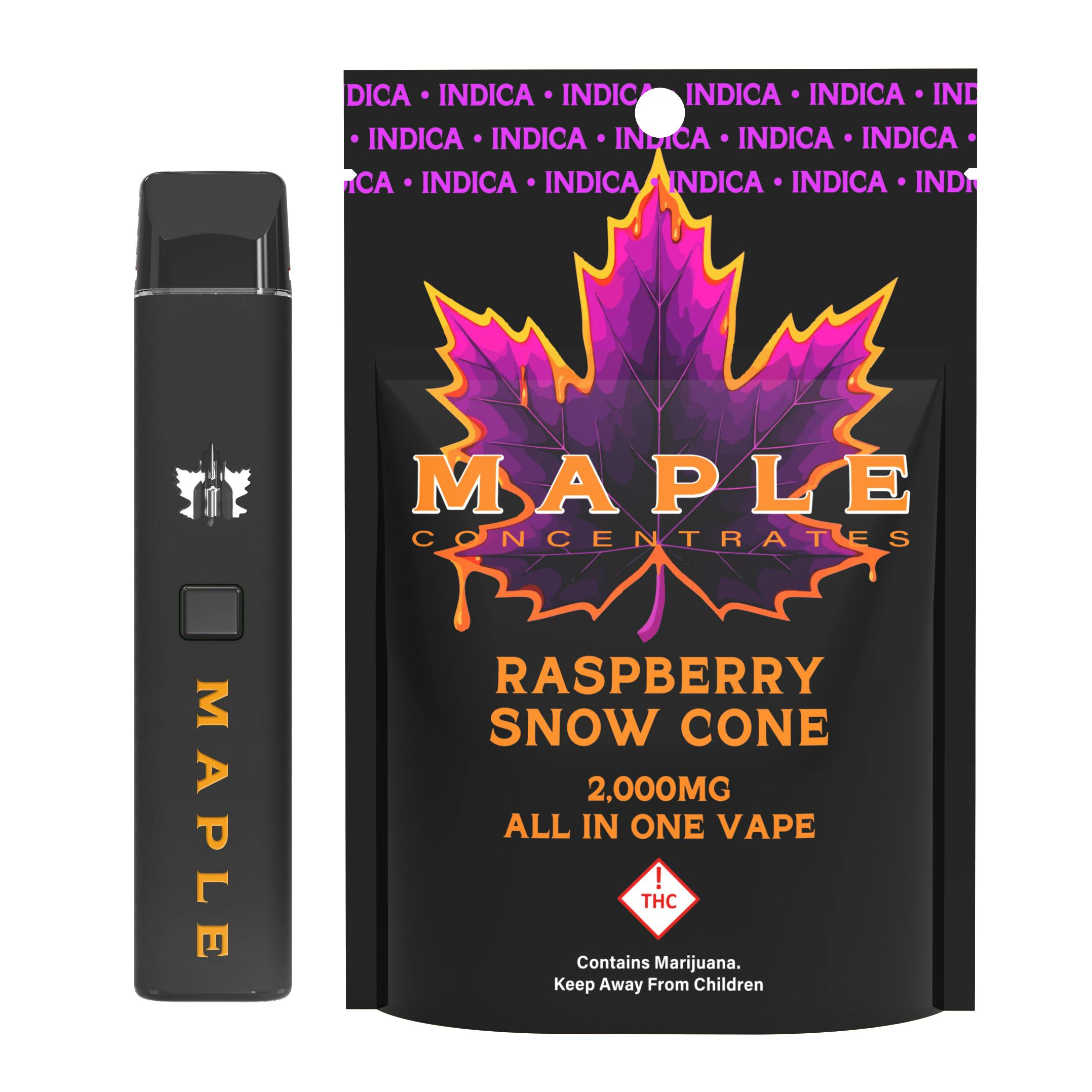 Raspberry Snow Cone (I) - 2g All-In-One - Maple