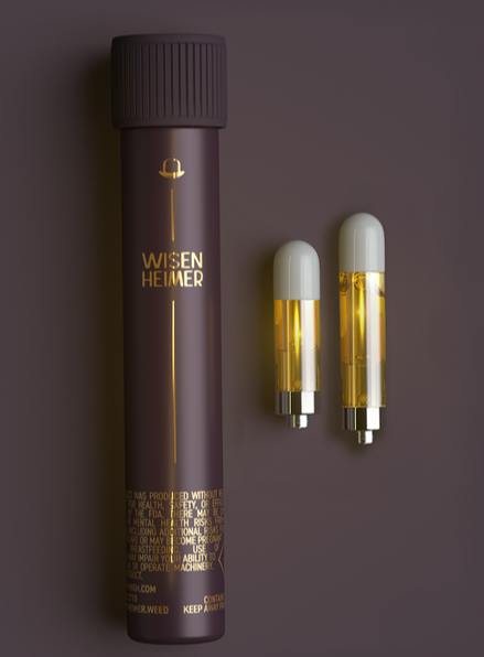 Apple Fritter (H) - 1g Live Rosin Cartridge - Wisenheimer