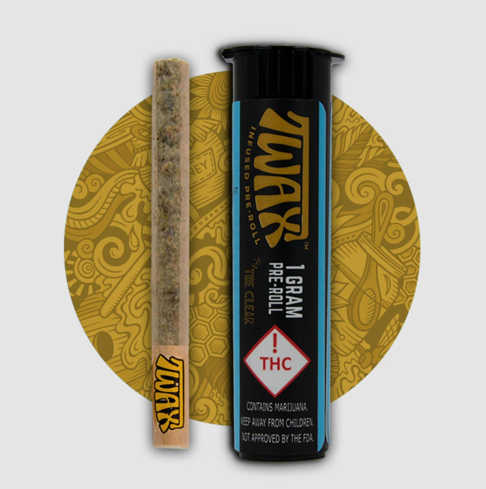 Banana Cream (H) - 1g Infused Pre-roll - Twax