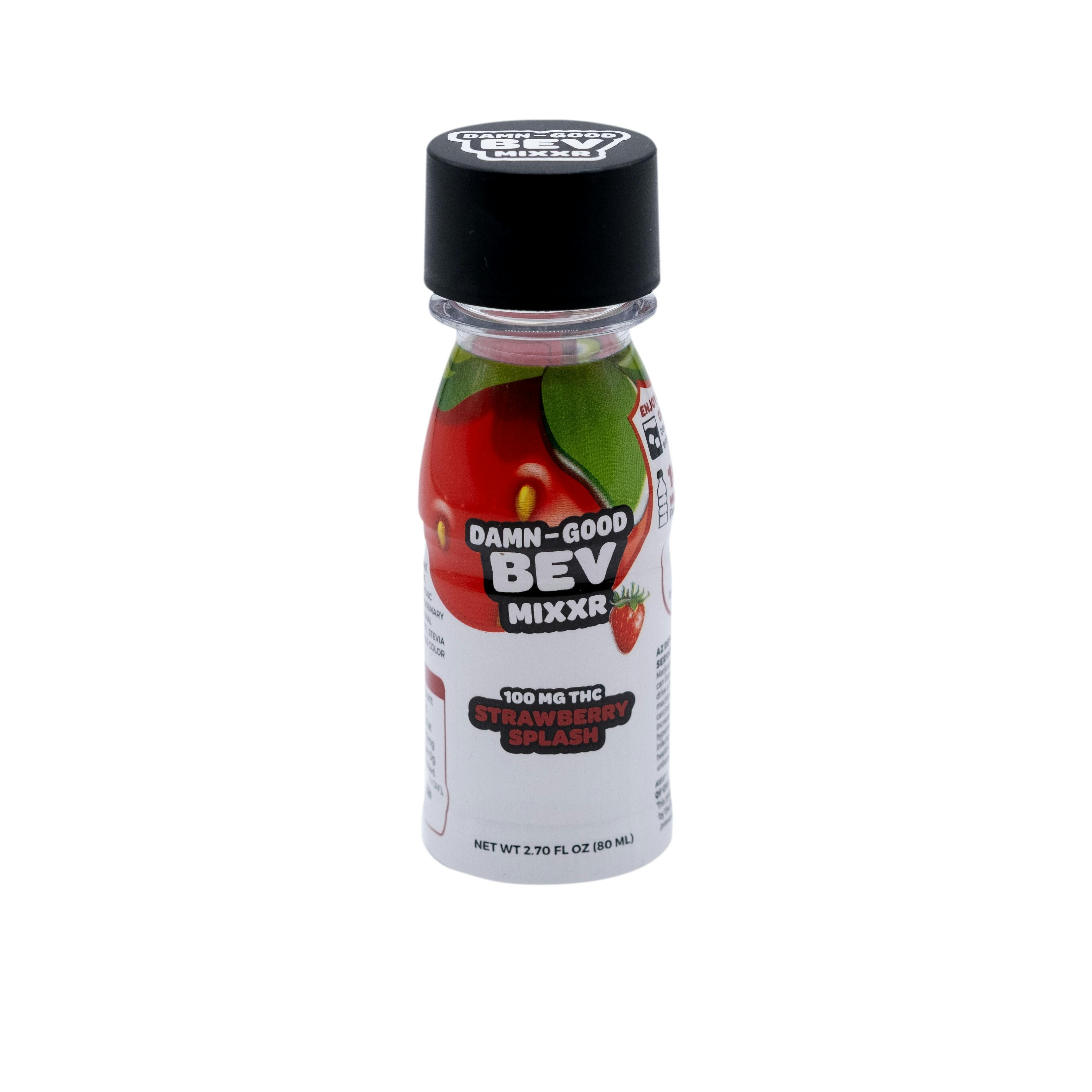 Damn Good Bev Mixxr 100 MG Strawberry Splash