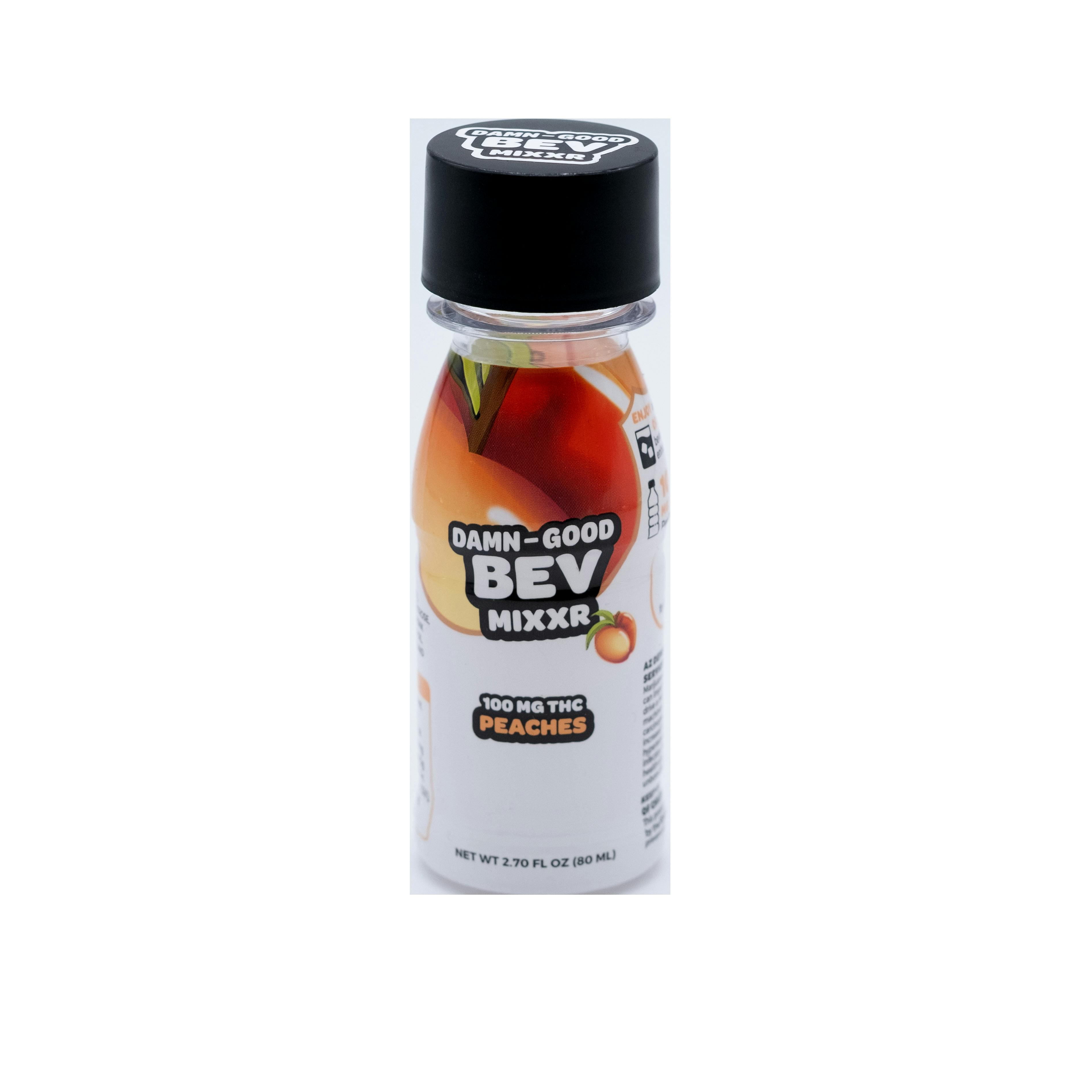 Damn Good Bev Mixxr 100 MG Peaches