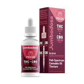 Jumbodose - FOCUS - 5:1 CBG:THC - Tincture - 30ml