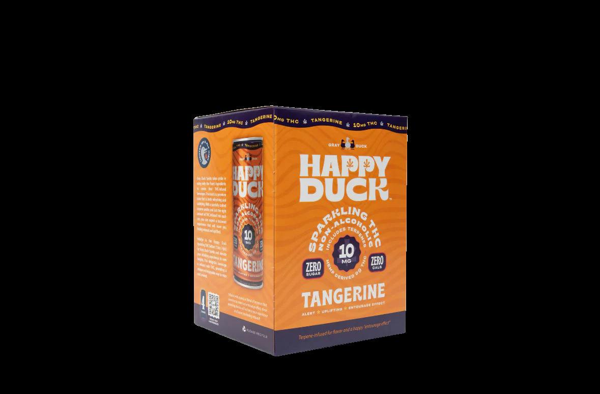 Happy Duck - Tangerine 4pk cannabis product