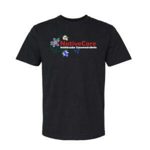 Black T-shirt cannabis product