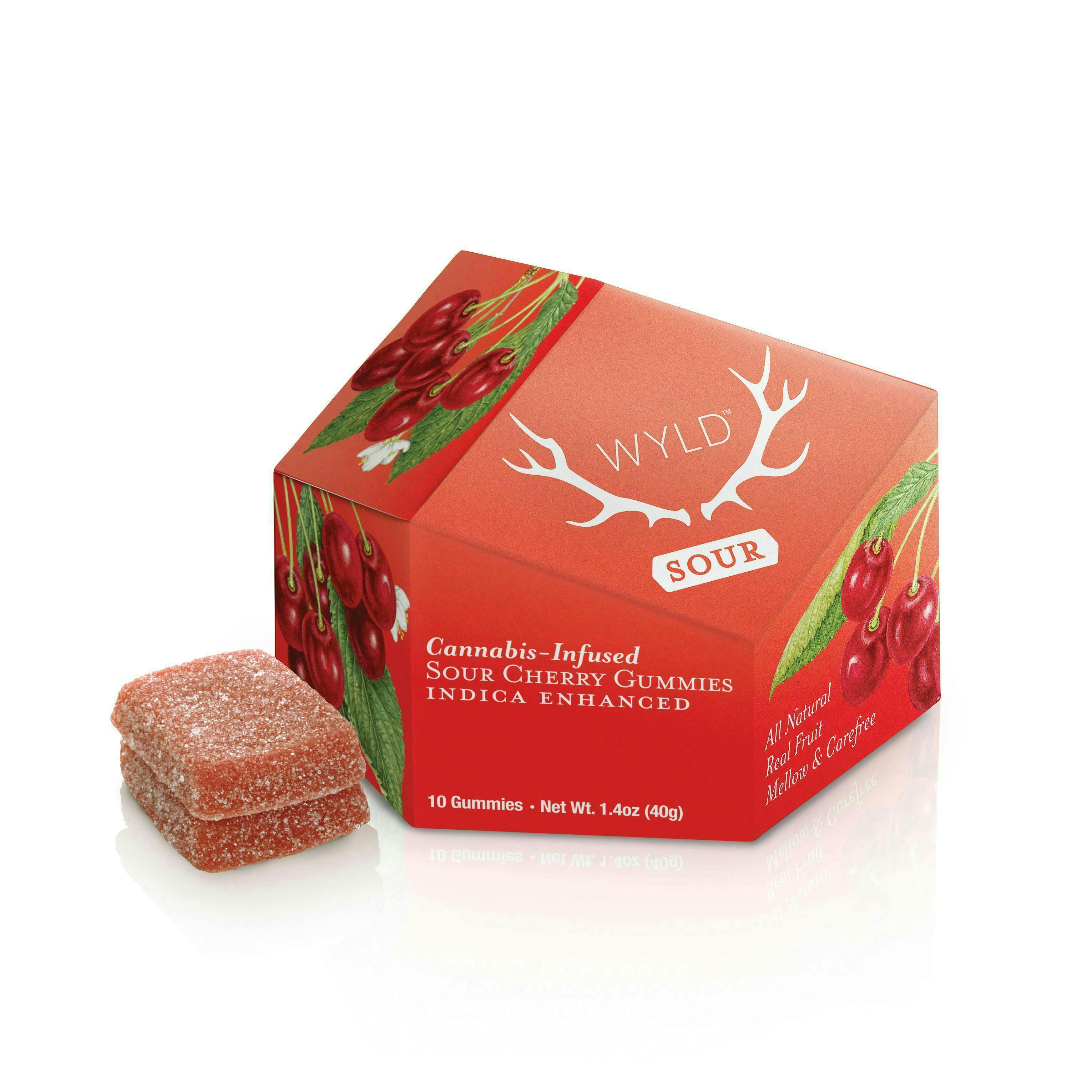 X| Wyld | Sour Cherry | | Gummies | 10pcs | 10mg