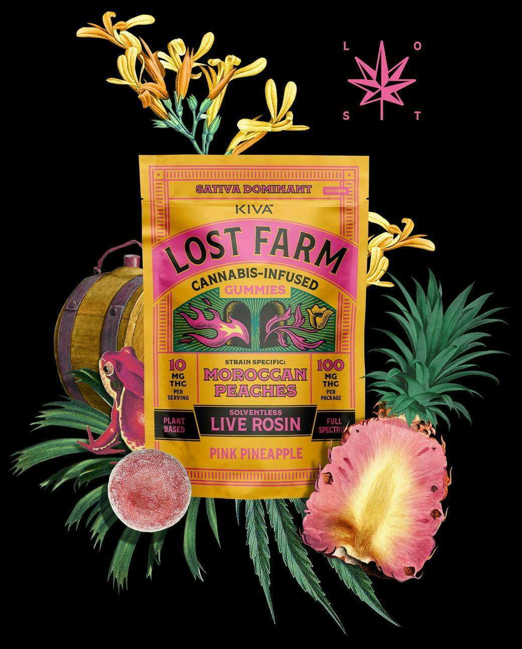 X| Lost Farm | Tropical Lemonade x Ztrawberry Guava | 100mg | 10ct