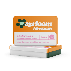 Ayrloom - Pink Rozay - Distillate Infused Blossom .6g Preroll - 5pk