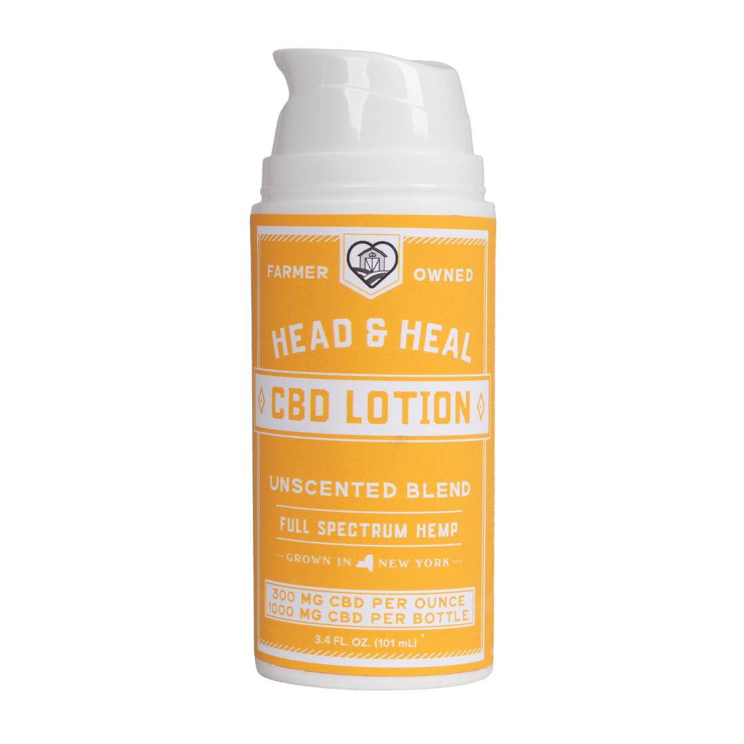 Head & Heal - Unscented CBD Lotion - 1000mg