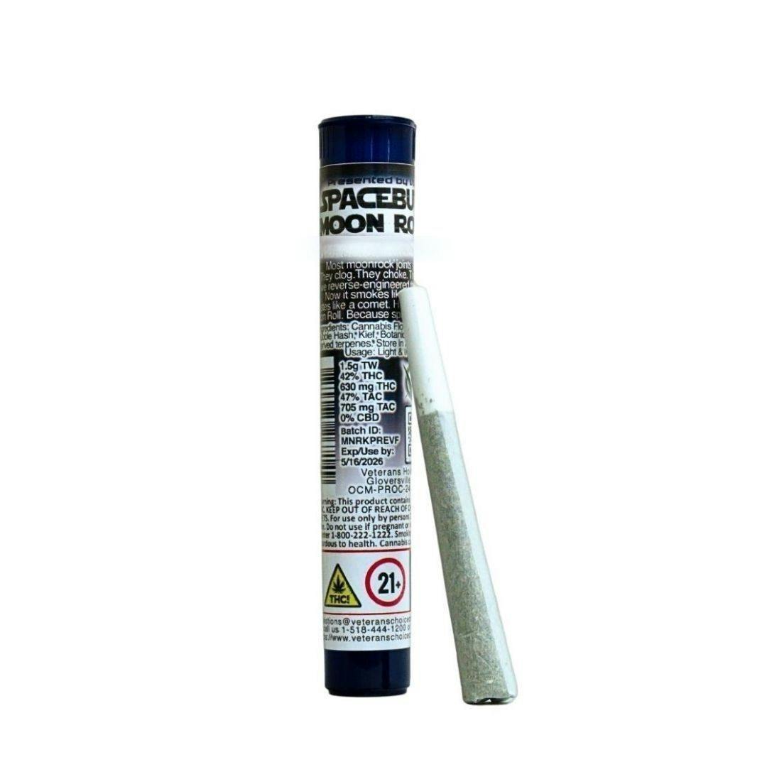 Spacebuds - Moon Rolls - Pina Colada - MoonRocks Infused - 1.5g - Preroll