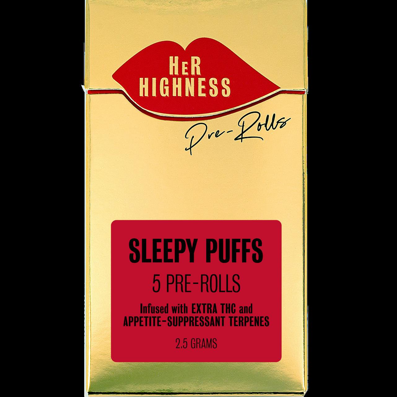Her Highness - Sleepy Puffs - Infused - 5pk