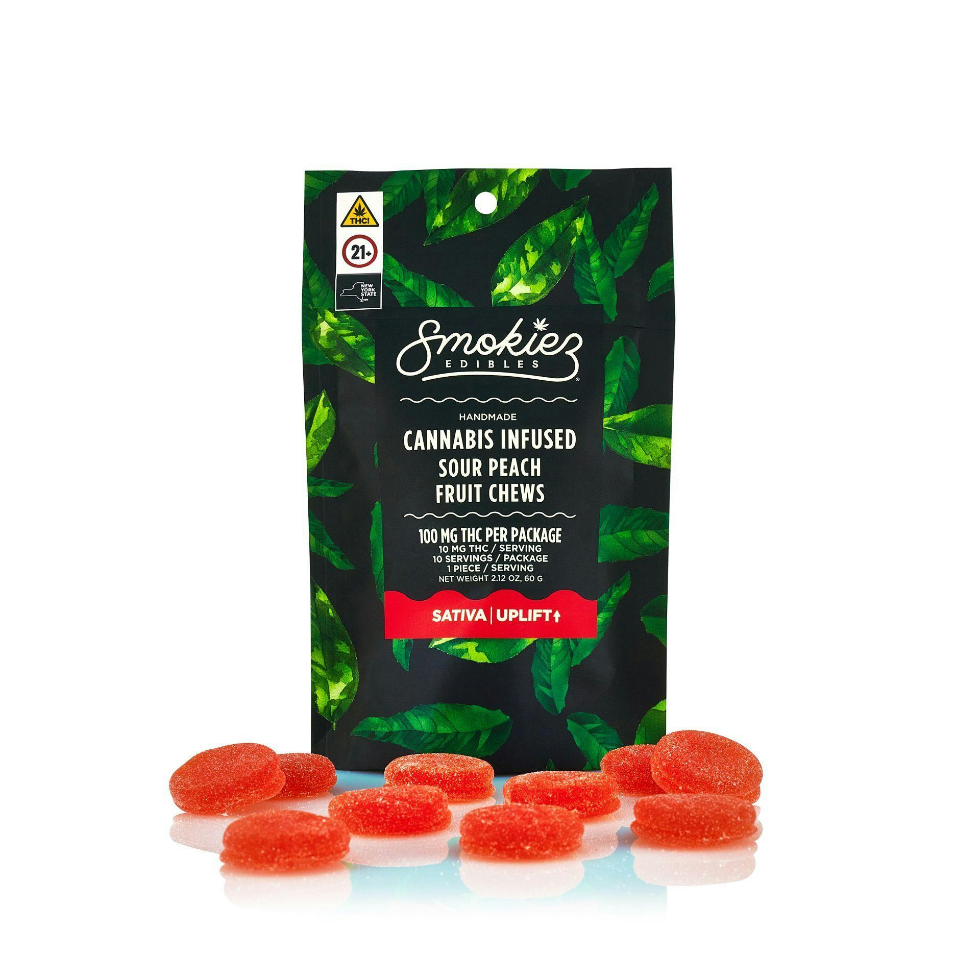 Smokiez - Sour Peach - 100mg