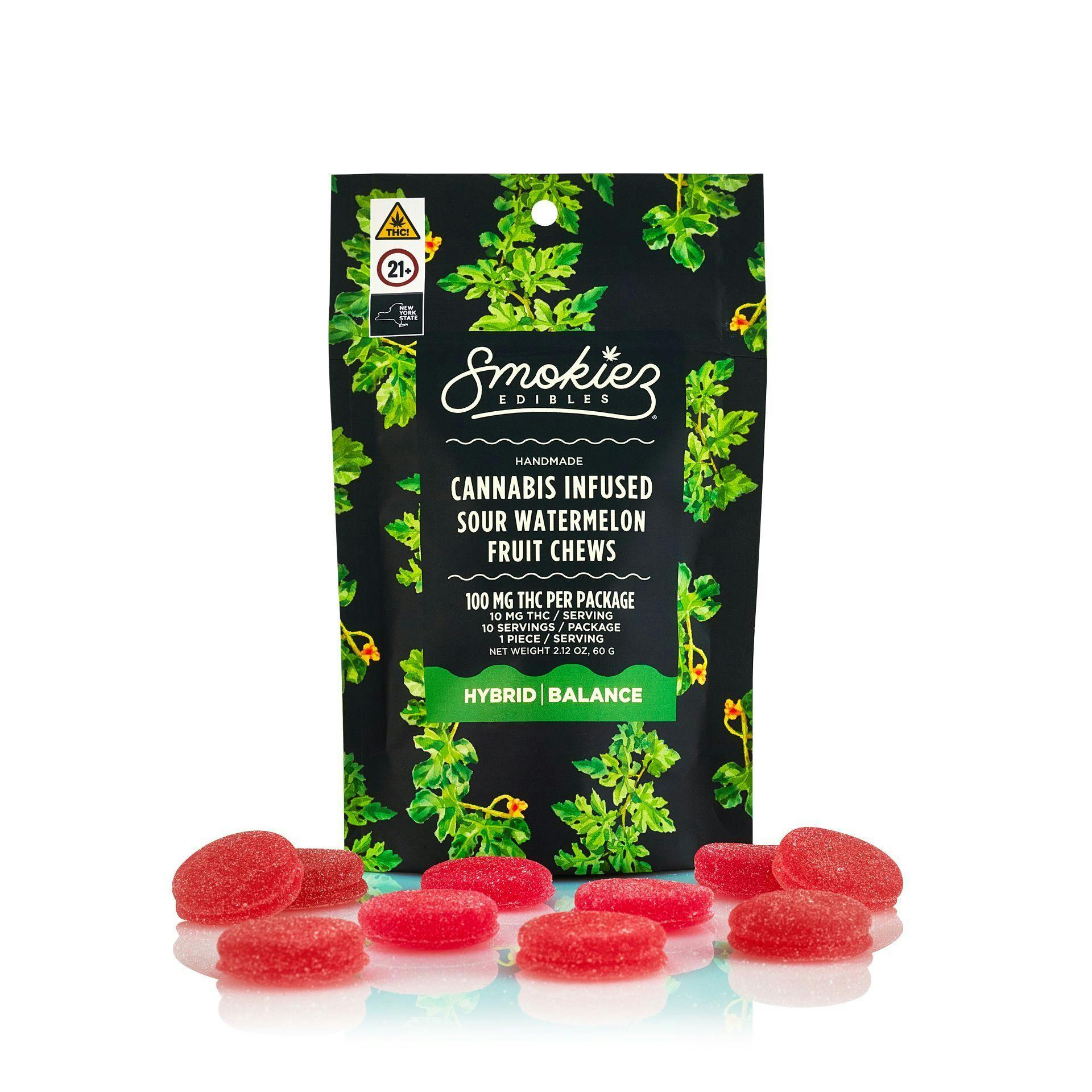 Smokiez - Sour Watermelon - 100mg