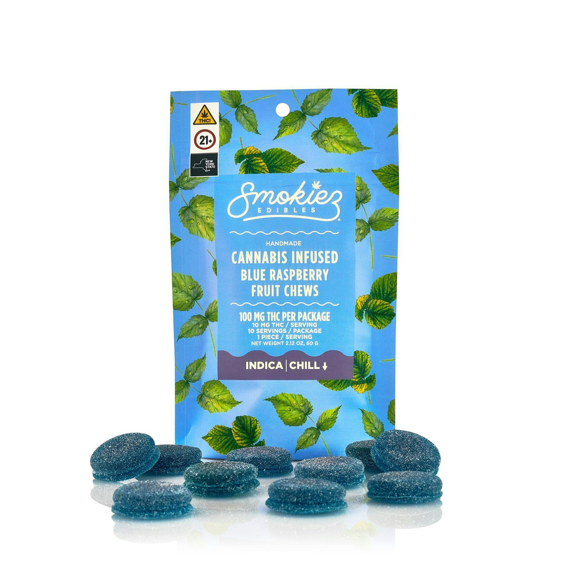 Smokiez - Blue Raspberry - 100mg