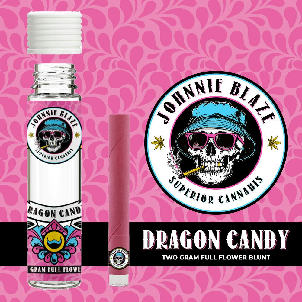 Johnnie Blaze | 2g Glass Tip Blunt | Dragon Candy