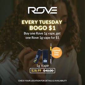 Rove - ASHE X ROVE BOGO $1- PAY LESS MORE WEED💨