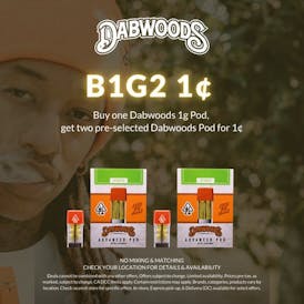 Dabwoods - ASHE X DABWOODS 💨B1G2 1CENT-💨 PAY LESS MORE WEED