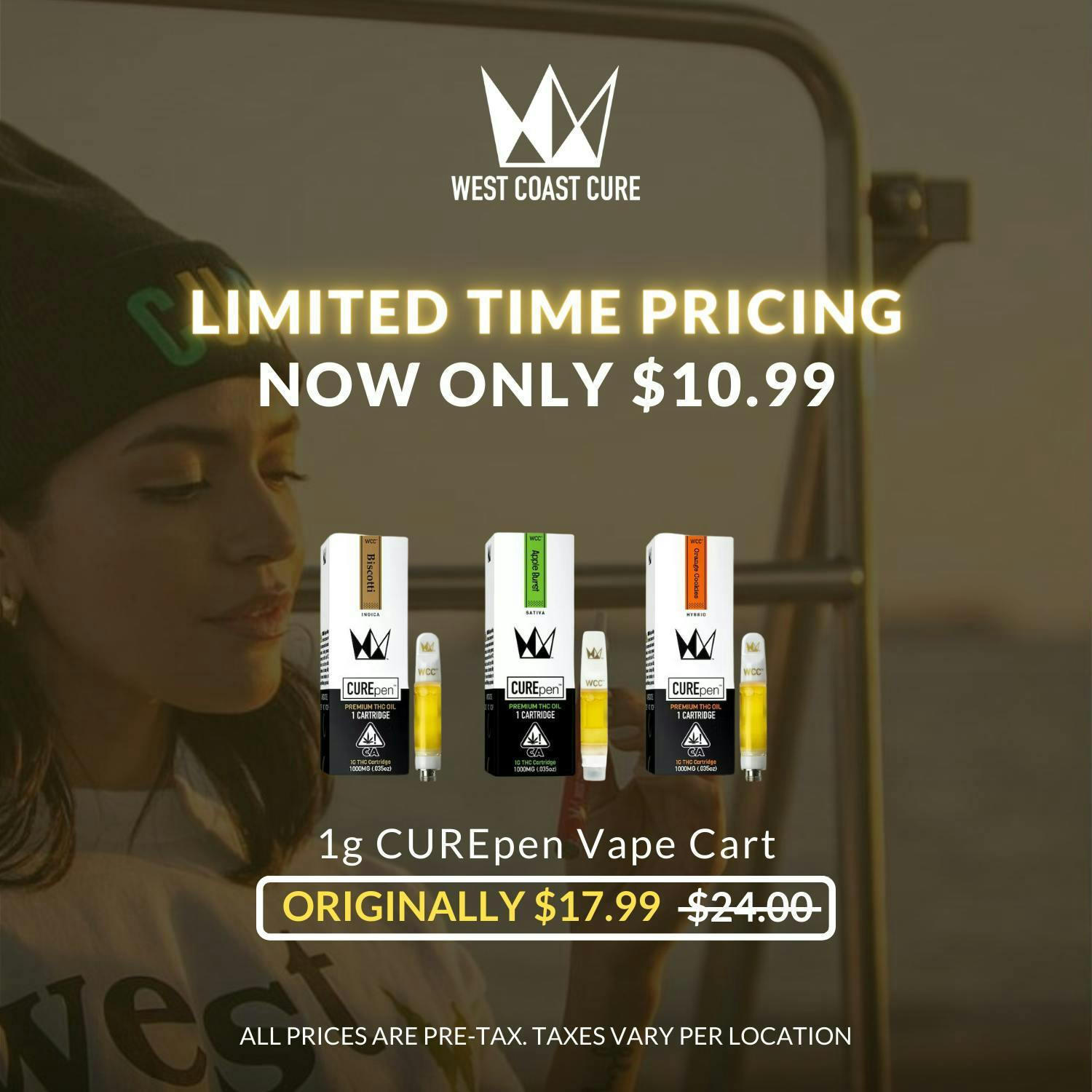 West Coast Cure - ⚡️ASHE X WCC- $10.99 FLASH SALE ⚡️