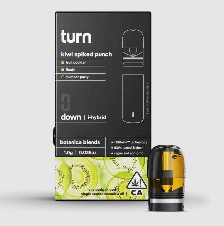 kiwi spiked punch: Botanical Blend