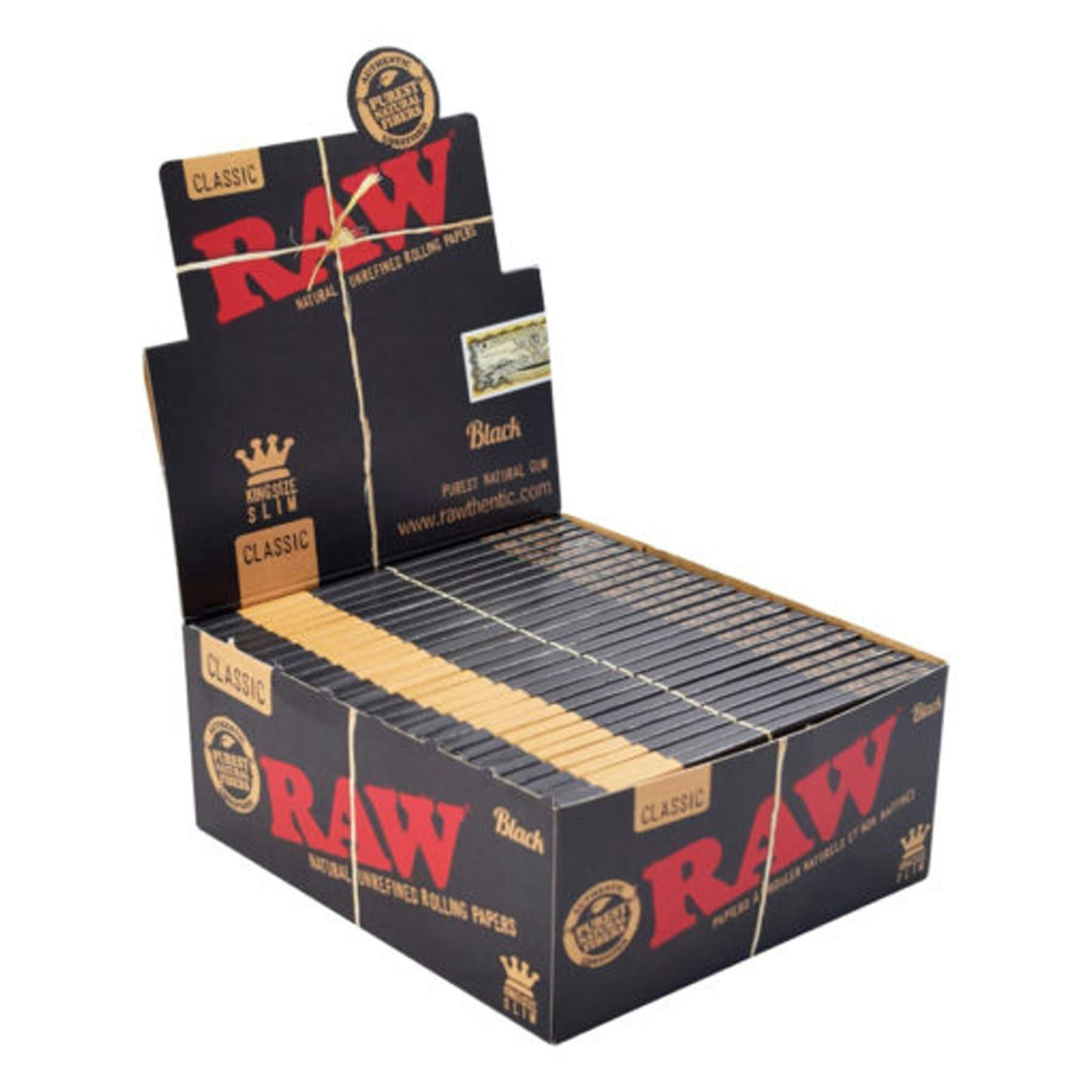 RAW - Black Natural - King Size