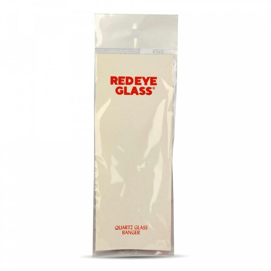 RED EYE - Glass Quartz 14mm Male 90 Degree Banger