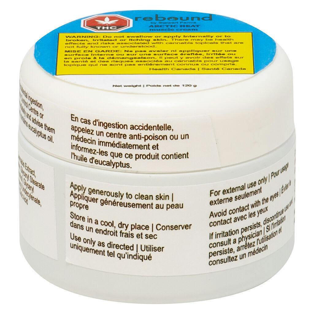 Rebound - Arctic Heat Muscle Cream - 120g