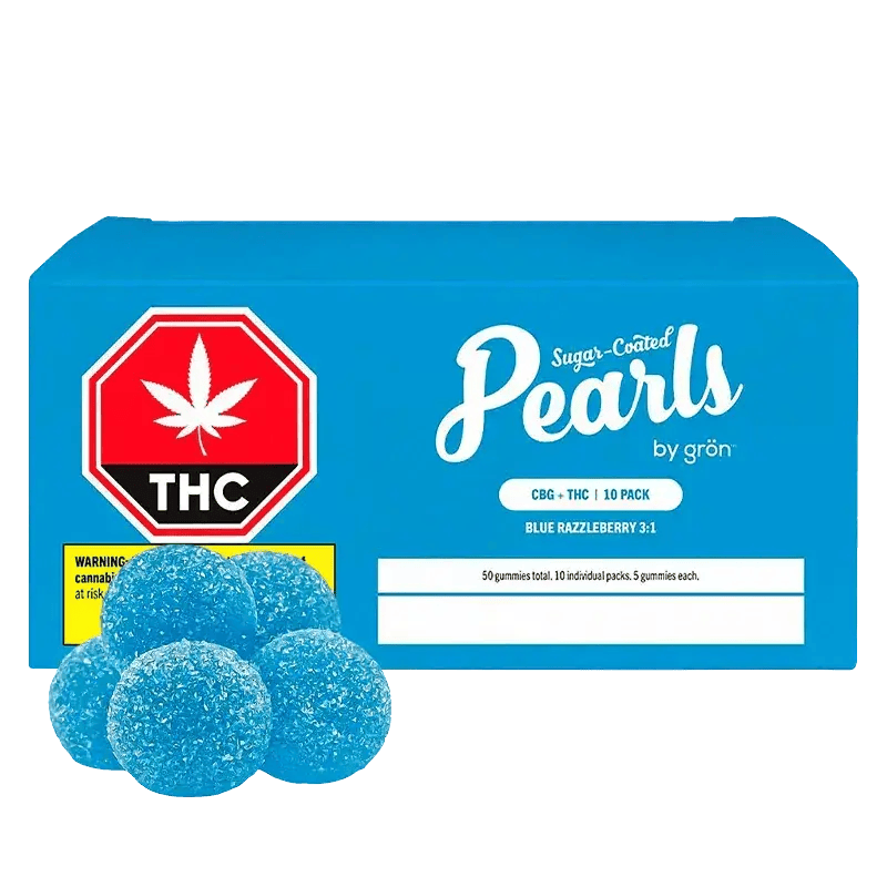 Pearls - Blue Razzleberry 3:1 CBG/THC -10x5