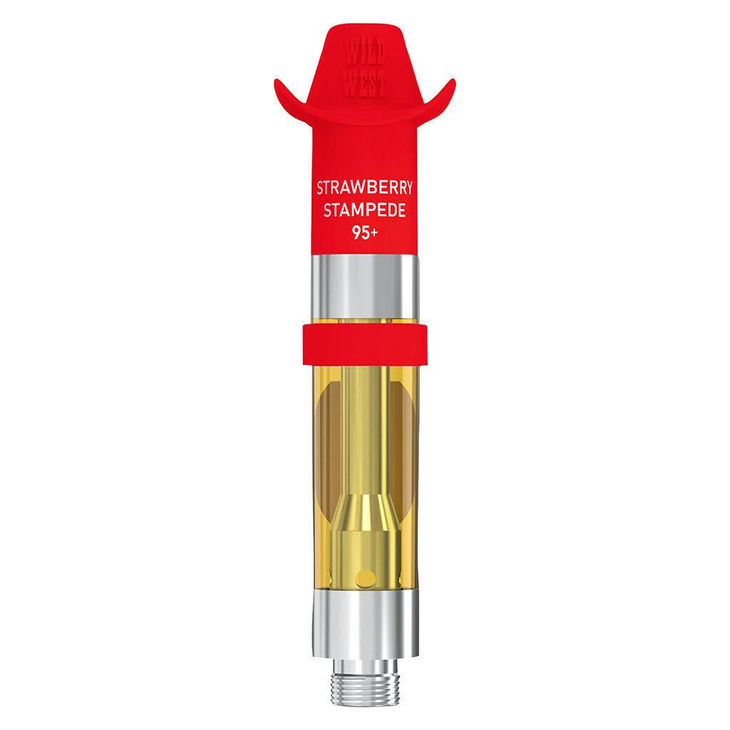 Wild West - 95+ Strawberry Stampede Liquid Diamonds 510 - Sativa -0.95g