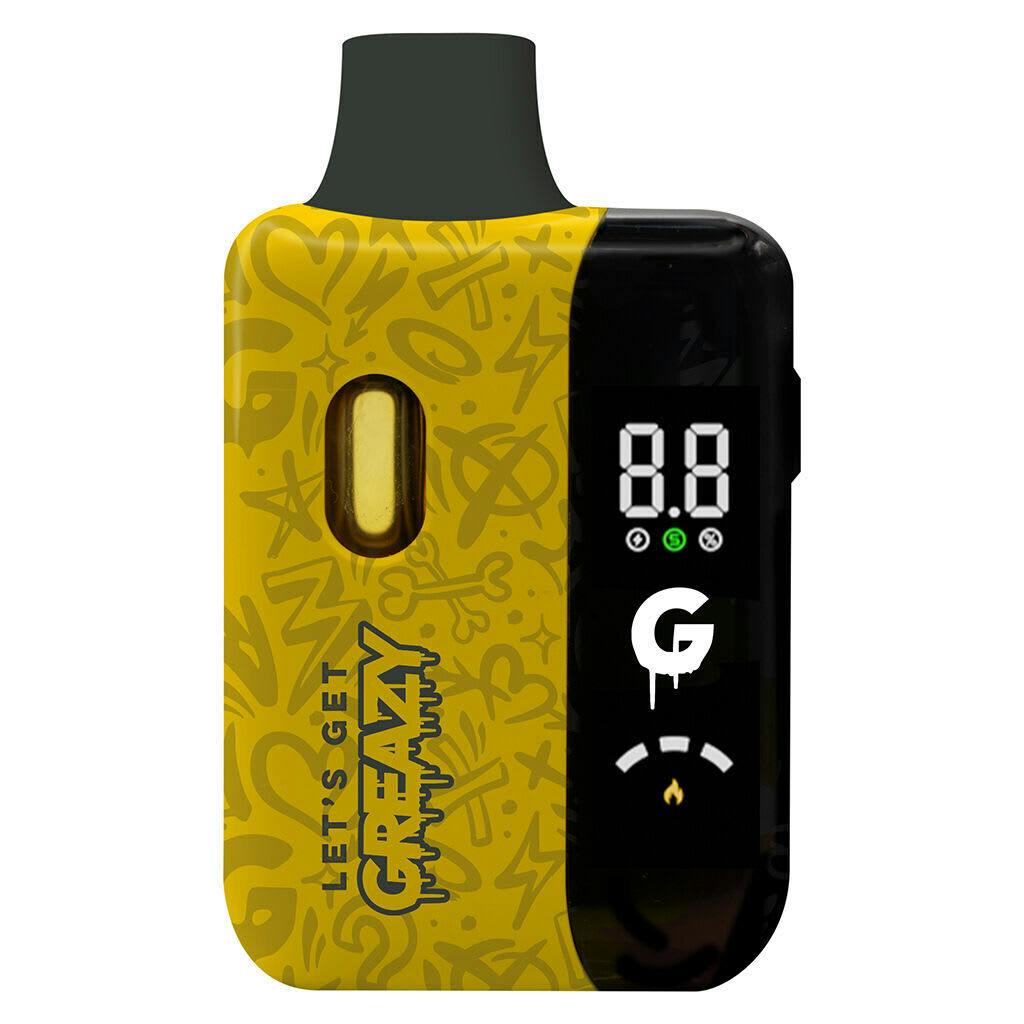 Greazy - Golden Pineapple Live Resin & Liquid Diamonds AIO - Hybrid - 1g