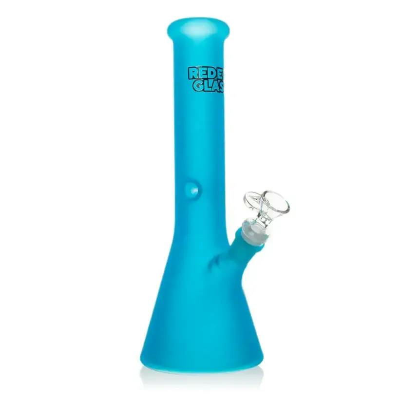 Red Eye - 12" Frosted Beaker Base Water Pipe