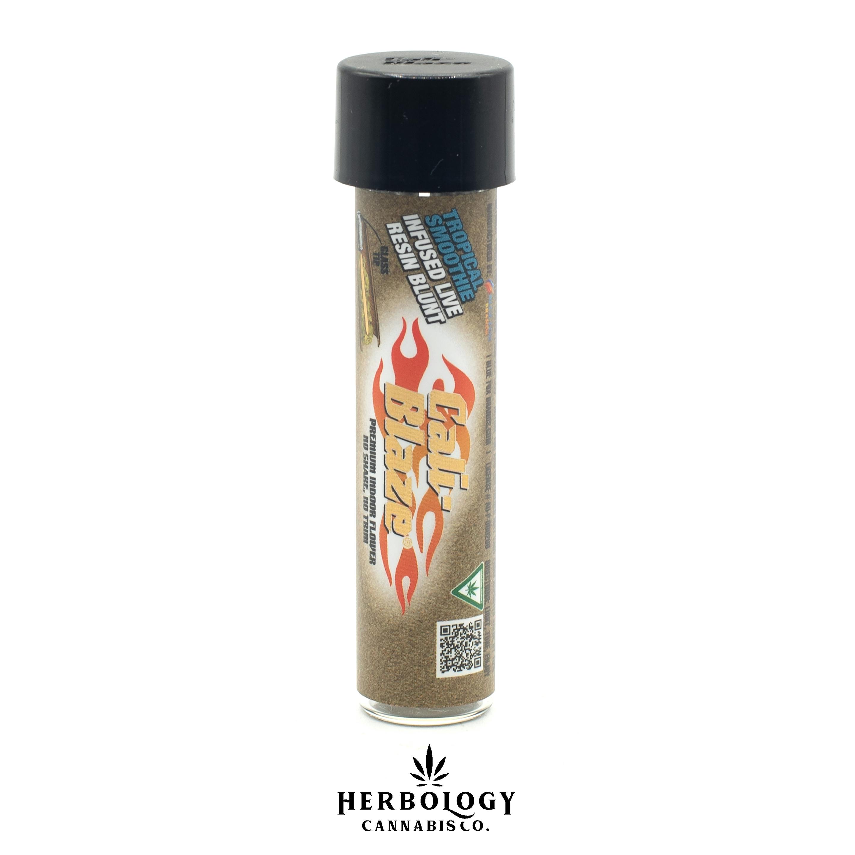 Cali-Blaze | Live Resin Infused Pre-Roll | Donut | Tropical Smoothie | 1.2g