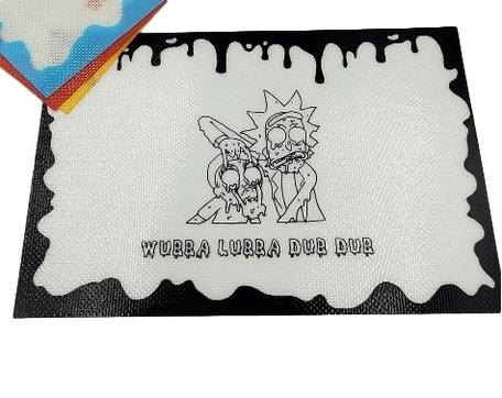 Silicone Mat 12" x 8" Rick and Morty