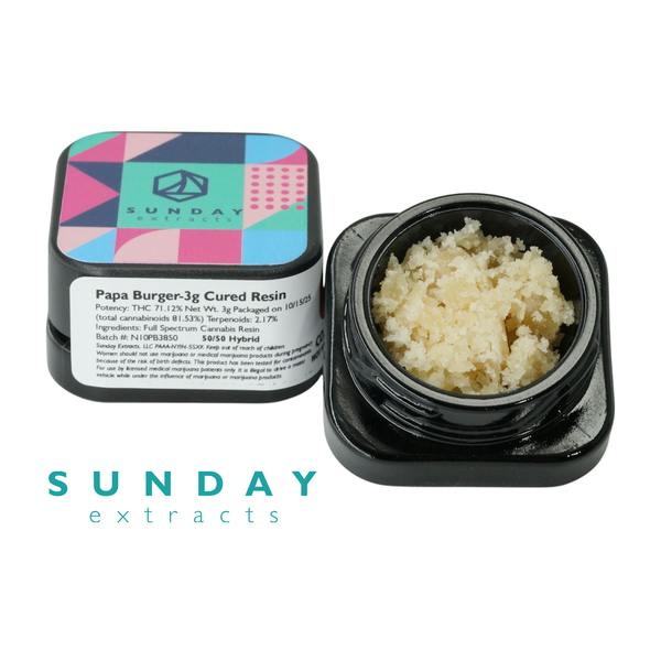3g Concentrate Live Resin - Papa Burger
