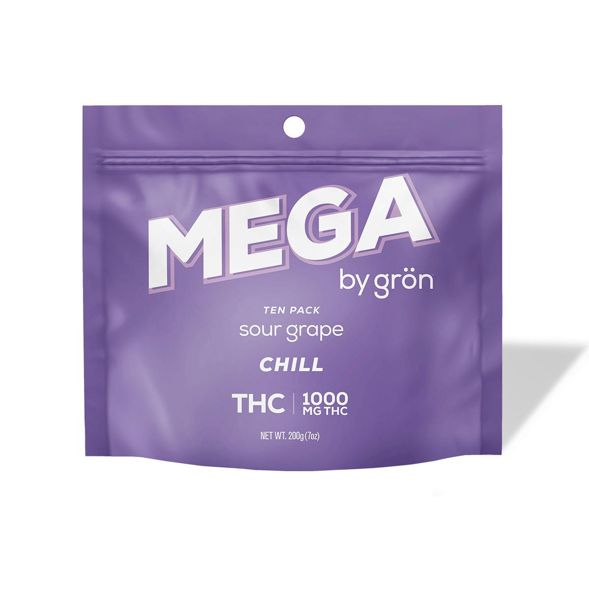 Gron | Mega Pearls | Sour Grape 1000mg
