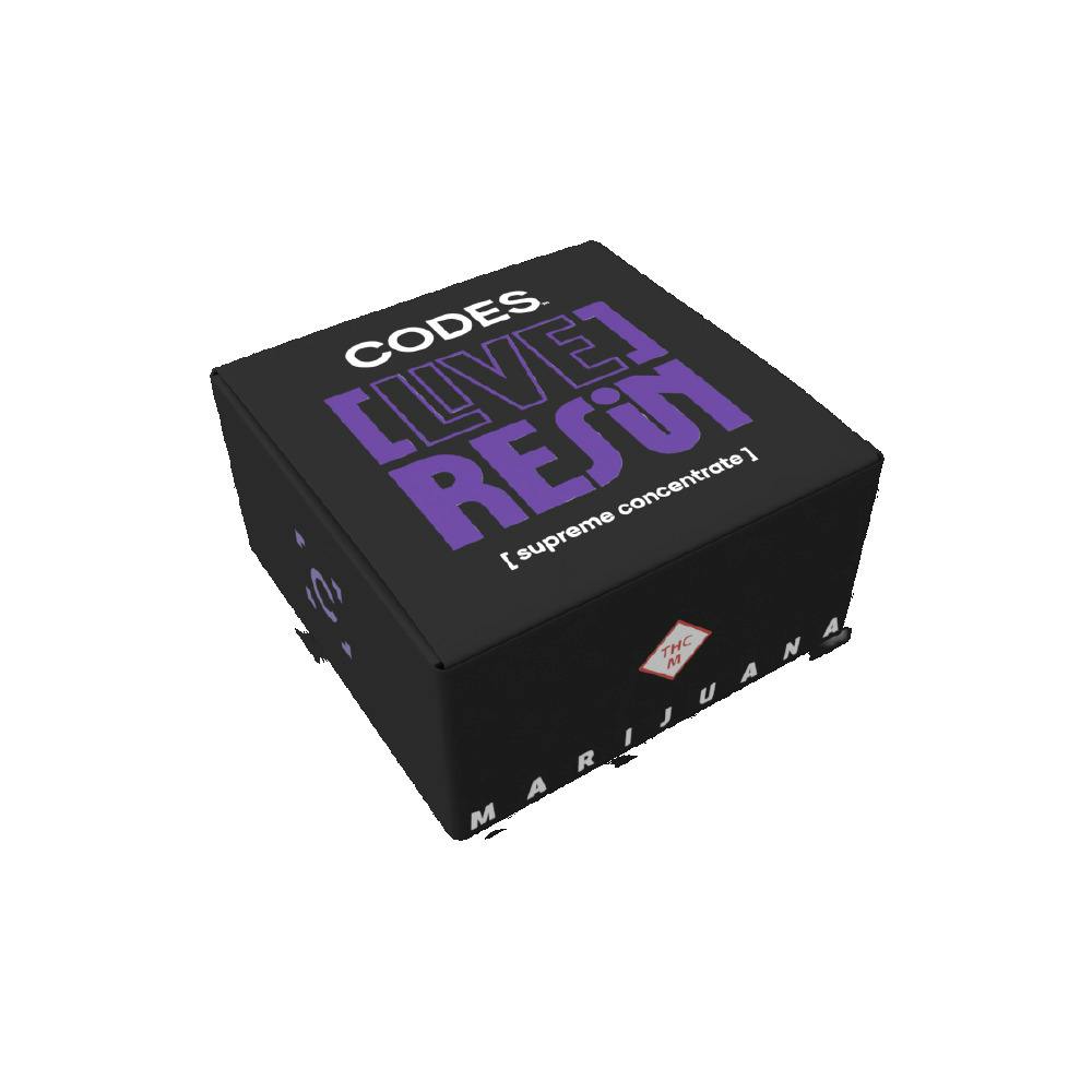 Codes | Live Resin Badder | Gush Mints 1g