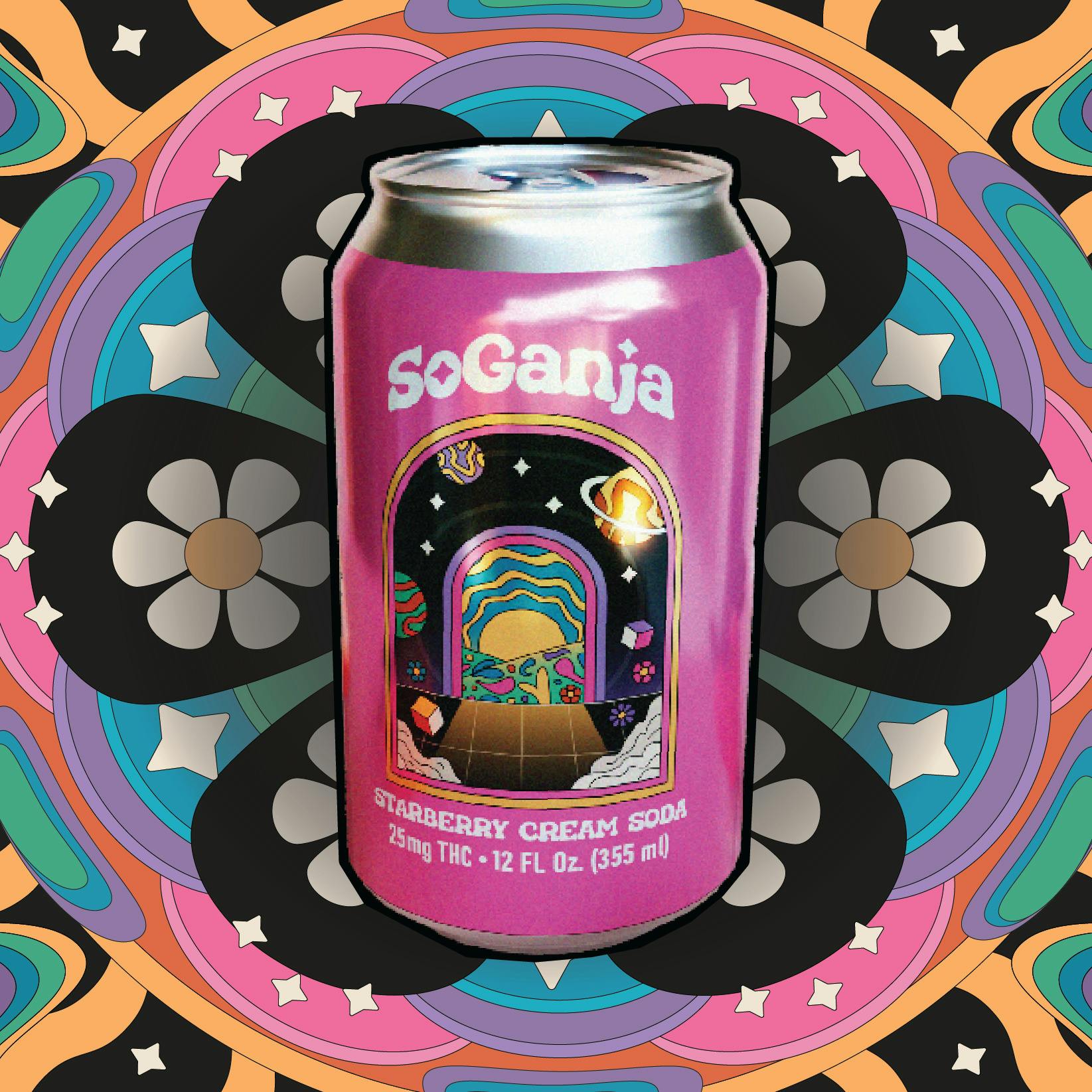 SoGanja | Soda | Starberry Cream Soda 25mg