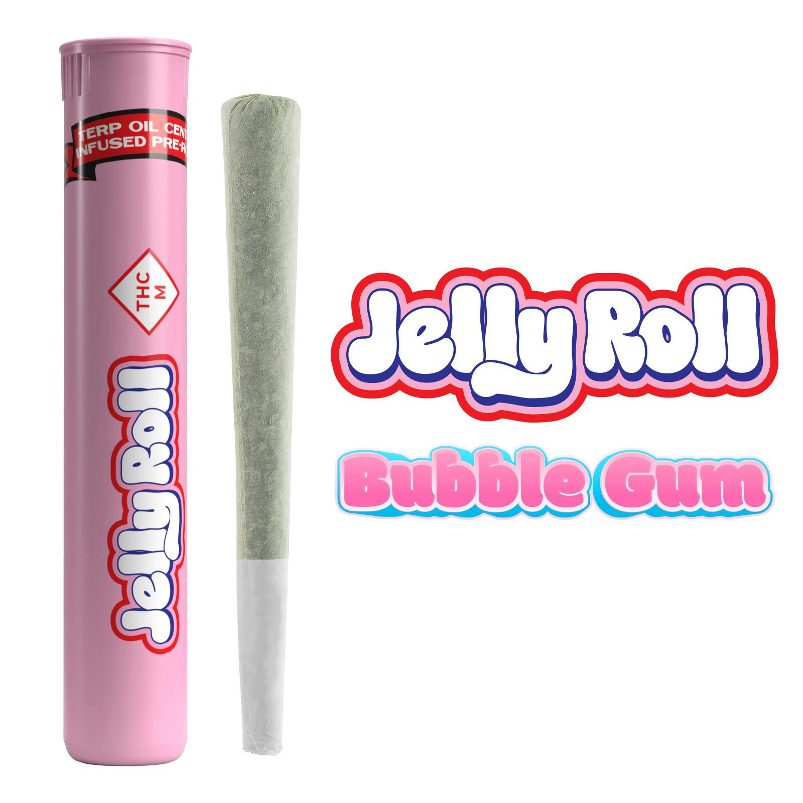 Jelly Roll | Infused Pre-Roll | Bubble Gum