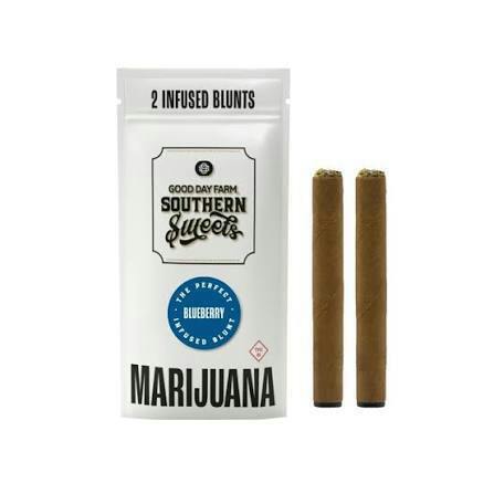 Good Day Farm | 2pk 1g Infused Blunt | Tire Fire Blueberry