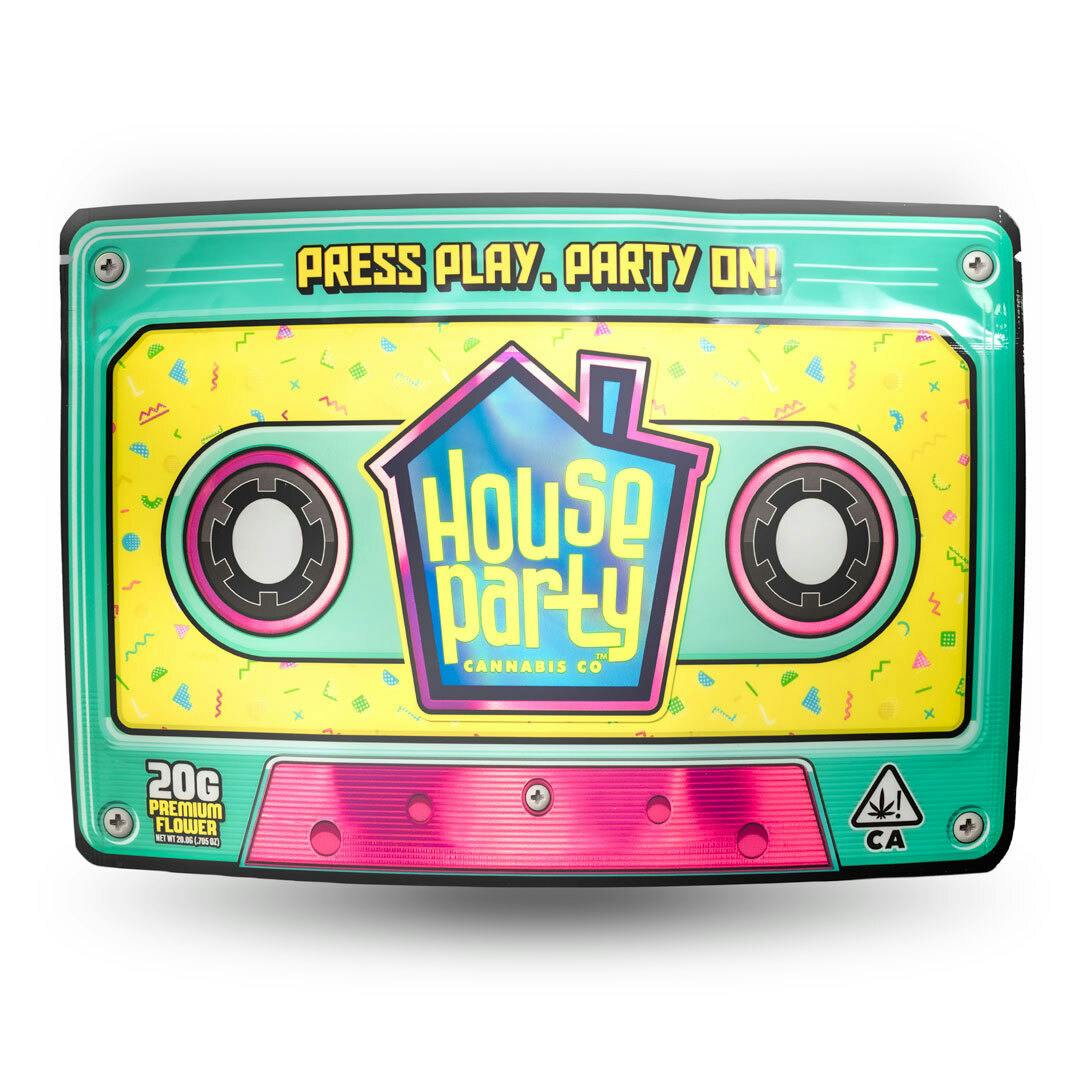 HOUSE PARTY - FLOWER - 20G - SATIVA - SHERBERT HAZE