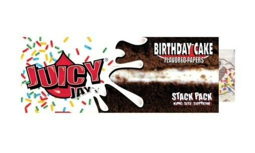 Juicy Jays Papers - Birthday Cake - King Size w/ Tips