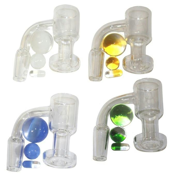 CannAccessories - Quartz Banger - 14mm - 90 Degree - Half Moon Kit