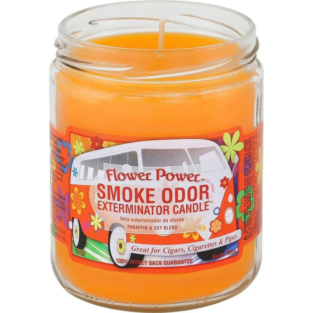 Candle - Smoke Odor 13oz - Flower Power