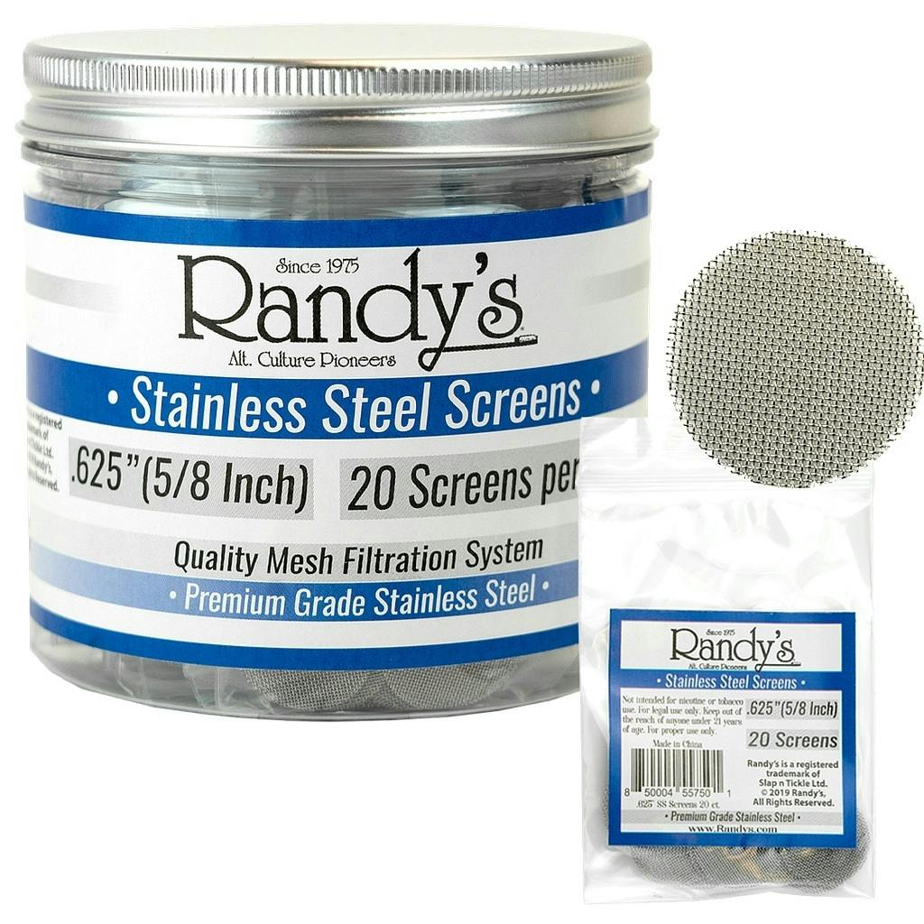 Randy's Screens - Stainless Steel - 0.625 - 20 pack