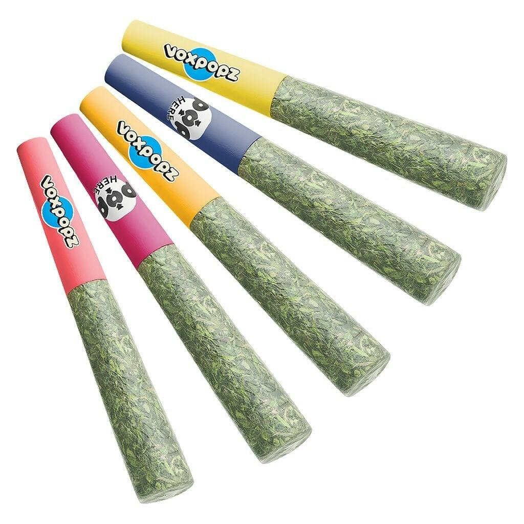 Vox Popz - Taster Pack Crushable Infused Pre-Roll - Hybrid - 5x0.5g