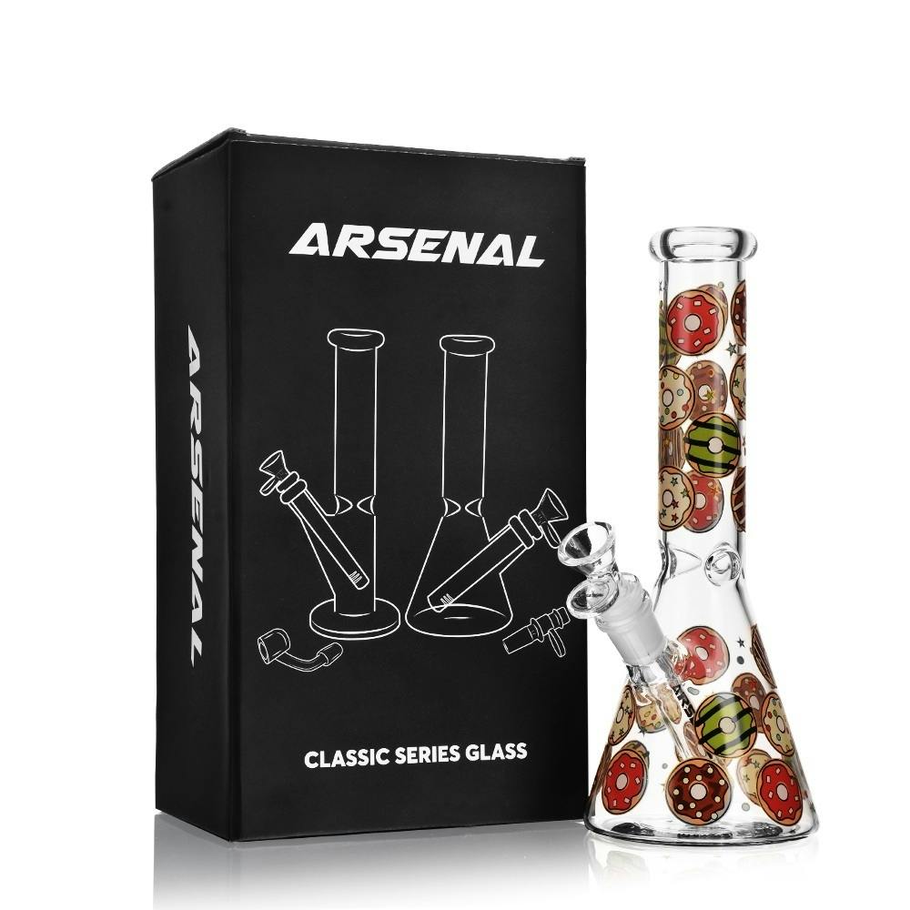 Arsenal - Donut Delight Glass Beaker Bong - 10"