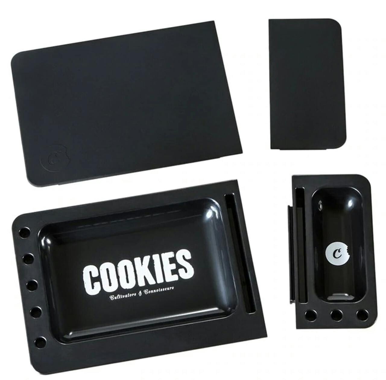 Cookies - V3 Rolling Tray 3.0 - Black at Cookies Coalinga Dispensary & Consumption Lounge