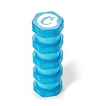 Cookies SF - V2 Mini Stackable Jar Blue - Accessories at Cookies Coalinga Dispensary & Consumption Lounge